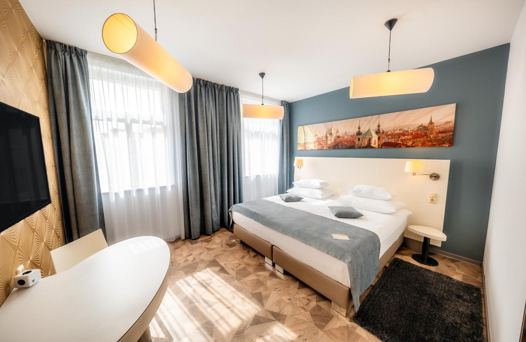 Grandium Hotel Prague Exterior photo A room at the hotel